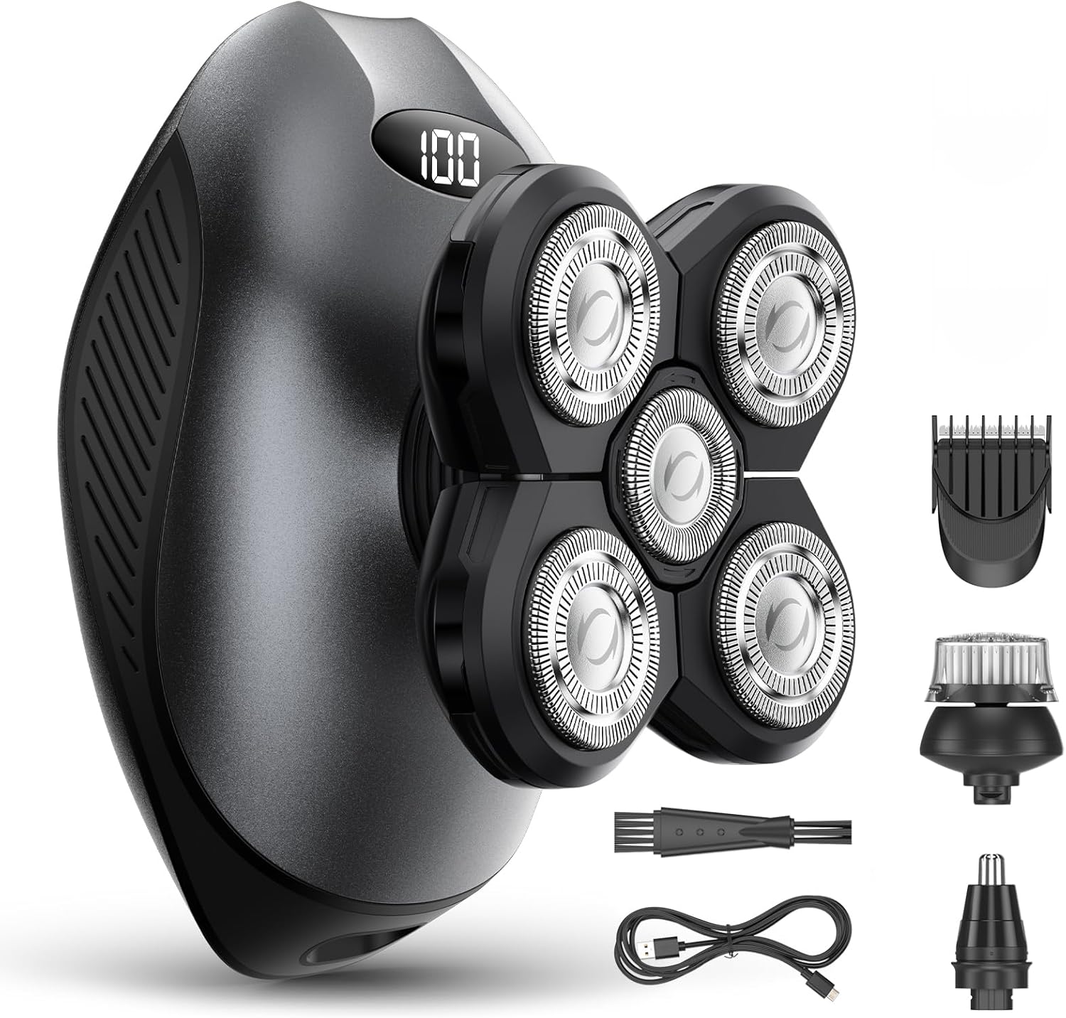 71F06wF0s2L._AC_SL1500_.jpg Men's Full-Body Waterproof Rotary Electric Shaver - Image 1