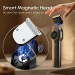 Magnetic Head IPX7 Waterproof Electric Hair Clipper - Image 2