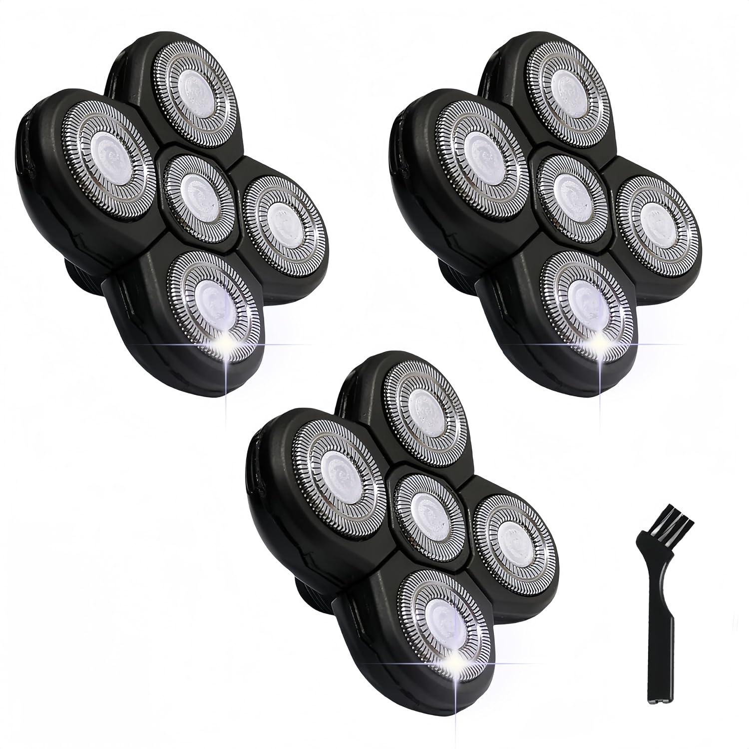 81CZ-NNR3tL._SL1500_.jpg 3-Pack 5-Blade Shaver Blades - Image 1