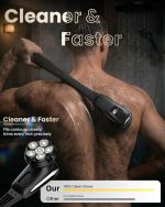 Long Floating 6D Floating Back Electric Shaver - Image 2