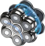 7-Ring Magnetic Waterproof Shaver Replacement Head